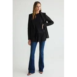 Trendyol Modest Ženska bluza Tctss25Uk00005, Crna