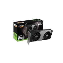 Inno3D Grafička kartica GeForce RTX 5060 Ti N506T2-08D7-193075N, Twin X2, 8GB, GDDR7, 128bit