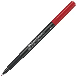 MARKER PERMANENTNI 1,0MM MULTIMARK FABER CASTELL 152521 CRVENI