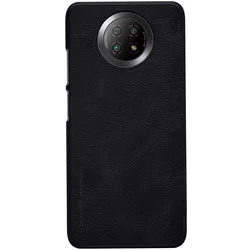 Maska za Xiaomi Redmi Note 9T na preklop Nillkin Qin crna