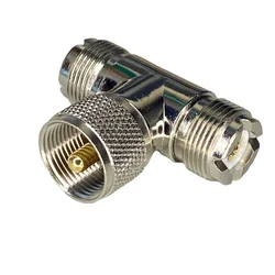 shumee UHF T-adapter/UHF vtičnica/UHF vtičnica