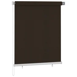 Vanjska roleta za zamračivanje 120 x 140 cm smeđa