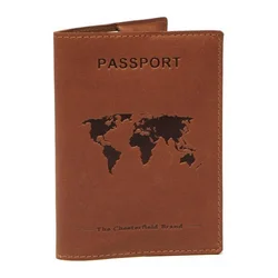 The Chesterfield Brand Passport Case Cognac