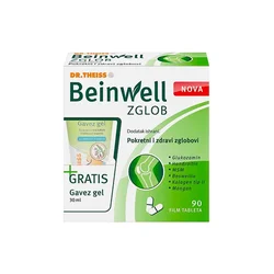 DR.THEISS Tablete Beinwell Zglob, 90 Tableta i Gratis Gavez gel