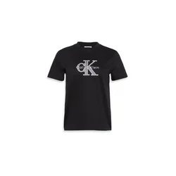 Calvin Klein Jeans Majica siva/črna/bela