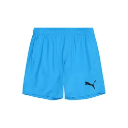 PUMA Kratke kopalne hlače azur/črna