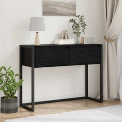 Konačna Stolić Crni hrast 100 x 36 x 75 cm Konstruirano drvo