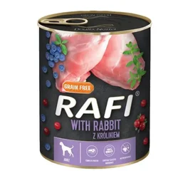 DOLINA NOTECI RAFI - Zajec 800 g - Konzerva za pse