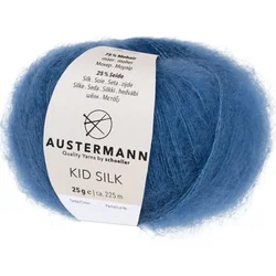 Austermann Kid Silk 98233-37 Dove Blue Pletilna preja