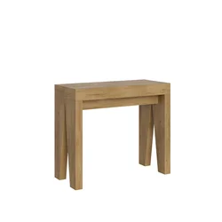Ityhome Ityhome 90 x 77 konzolna miza rjava, (20847841)
