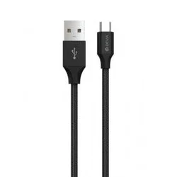 DEVIA Kabl USB Gracious Series Micro 2.4A/ crna