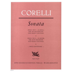 CORELLI:12 SONATEN OP.5/NR.8 A-MOLL