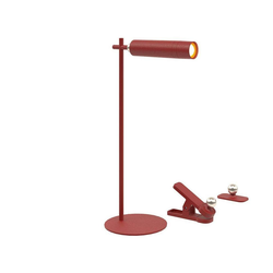 LED prigušiva magnetna stona lampa LED/3W/5V 4000K 1500 mAh crvena