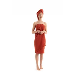 Lessentiel Maison Set peškira Muslin, 2 komada, Terakota