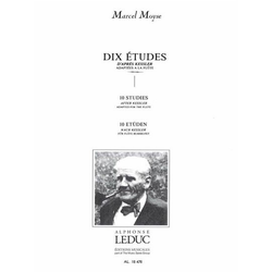 MOYSE M:10 STUDIES/DIX ETUDES DAPRES KESSLER