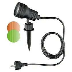 Briloner - LED spoljna lampa TERRA 1xGU10/3W/230V IP44 crna