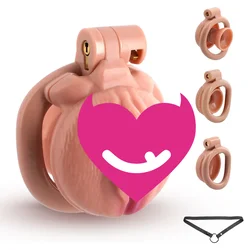 SuperLove Sissy Realistic Inverted Chastity Cage Skin