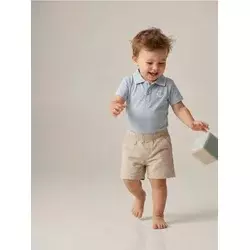 Sinsay - Pamučno Polo Body sa Izvezenom Sidrom - grey blue