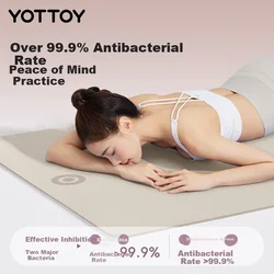 Yottoy Prostirka za jogu, 185x68cm, Bela