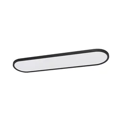 Top Light -LED Stropno nadgradno/viseće svetlo OVAL LED/36W/230V 3000-6500K crna+daljinski upravljač