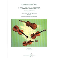 DANCLA:7 SOLOS DE CONCERTOS OP.77/3