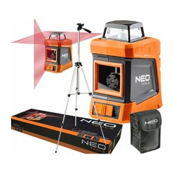 NEO TOOLS 75-102 Križni linijski laser, rdeči žarek