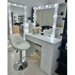 Luxor Furniture Sto za šminkanjeLux 14P, Beli