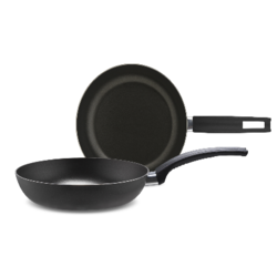 Piardi Home Tiganj Vulcano Line 26 cm, Crni