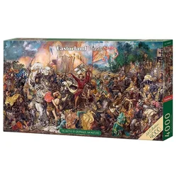 4000-delna sestavljanka. Bitka pri Grunwaldu. Jan Matejko