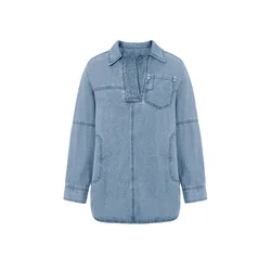 Imily Bela Bluza moder denim