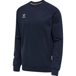 moški pulover hmlMOVE GRID COTTON SWEAT