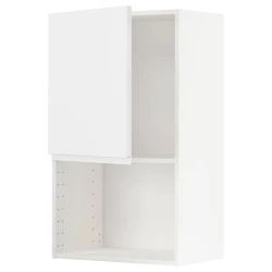 METOD Zidni element za mikrotalasnu, bela/Voxtorp matirano bela, 60x100 cm
