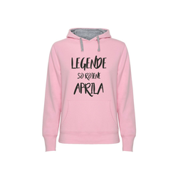 Hoodie ženski Legende rojene Aprila