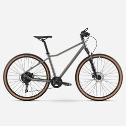 ROCKRIDER Zeleni hibridni bicikl sa visokim ramom ACTV 500 XL