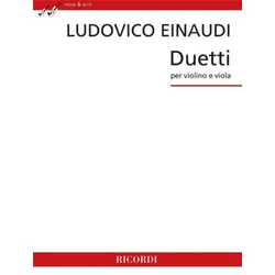 EINAUDI:DUETTI PER VIOLINO E VIOLA