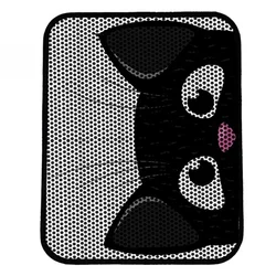 Aberto Design Nrszn0146 Prostirka za mačke, 45x60cm, Crno-bela