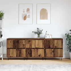 Komode 3 pcs Staro drvo