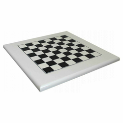 Šahovska ploča Luxury White 50 x 50 cm