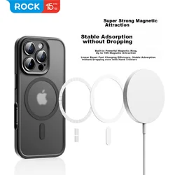 Rock Maska za mobilni telefon iPhone 16 Pro Max, Crna