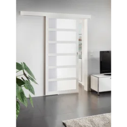 Klizna vrata Sunshine 75x211cm bela Bautrend