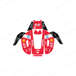 F1 Ferrari - Nalepka za Mammotion robotske kosilnice – Yuka