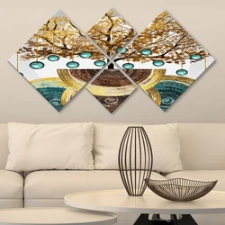 Wallity slika 4MDF1730800570, 60x115 cm, 4 dijela
