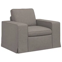 Vidaxl Kavč Taupe 103 x 80 x 82 cm blago