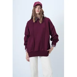 Trend Alacati Stili Ženska dukserica Alc-X14662, Bordo