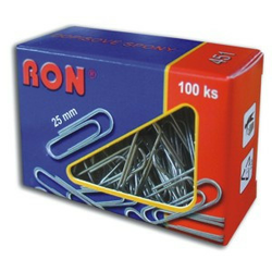 Pisemske sponke 25mm 451 100pcs Ron