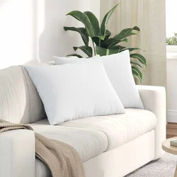 Jastučići za sofu 2 pcs Bijelo 70 x 50 cm tkanina