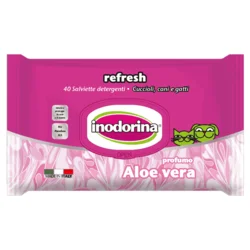 Inodorina Vlažne maramice Refresh Aloe Vera, 40 kom