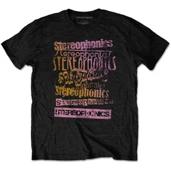 Stereophonics Logos Black XL Majica