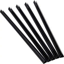 FELLOWES Vložni trak, 3-6 mm, 3-60 listov, Relido, črn, 50 kosov
