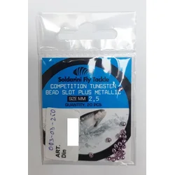 Soldarini Fly COMPETITION TUNGSTEN BEAD SLOT PLUS METALLIC 2.5mm